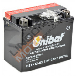 Акумулатор Unibat 10 Ah, 12 V - CBTX12-BS